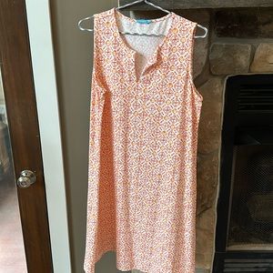 Summer dress batik pattern
